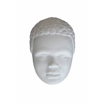 18300058 - 5425009960264 - Powertex - Demi-tête en plâtre Prince Collection Africaine 5 pièces