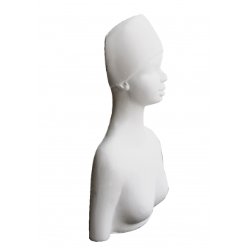 18300061 - 5425009960882 - Powertex - Demi-buste en plâtre Dame Collection africaine