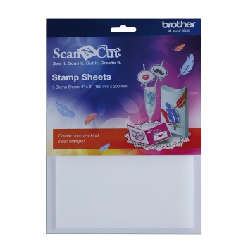 18200038 - 4977766757706 - Brother - Feuille pour tampon Scan N Cut 3 pièces - 4