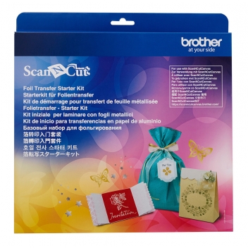 18200049 - 4977766769822 - Brother - Kit de démarrage transfert de feuille métallisé Scan N Cut