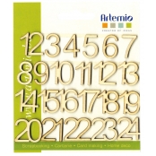 Chiffre en Bois (20 mm) Idéal pour calendrier de l\'Avent