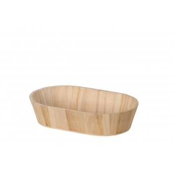 VIBOV - 5414135032525 - Artémio - Corbeille ovale en bois 300 x 190