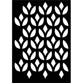 15060029 - 5414135025169 - Artémio - Pochoir A3 Scandisweet Lotus