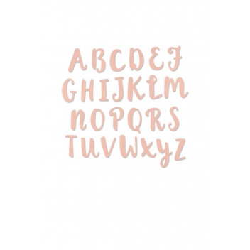18661710 - 0630454233114 - Sizzix - Matrice découpe & embossage (Die) Thinlits Sizzix Alphabet Maj - 2