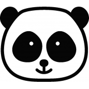 Matrice découpe (Die) Adorable Panda
