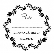 Tampon en bois Bois Pour… 50x50
