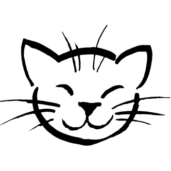 Tampon En Bois Tete De Chat Psx Reference Peb2955
