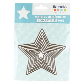 18050072 - 5414135086405 - Artémio - Matrice de découpe (Die) Étoiles Grand