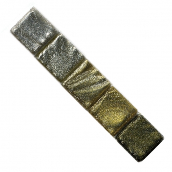 UBM02 - 5414135052721 - Artémio - Mosaique effet métallique Doré 1 x 1 cm