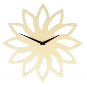 Horloge Ronde en bois Soleil 30cm