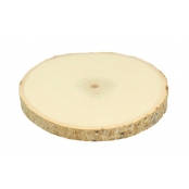 Disque tranché en bois (peuplier) 12-15cm