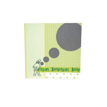 11006600 - 5414135056095 - Artémio - Masking tape 1,5 cm Invitation vert - 3