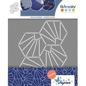 Pochoir pour Broderie Sashiko Coquillages