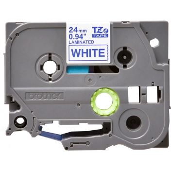Tze-253 - 4977766685498 - Brother - Cartouche ruban Etiqueteuse Brother 24mm Bleu sur blanc Tze-253 - 3