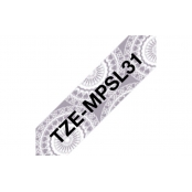 Cartouche ruban Etiqueteuse 12mm Motif dentelle TZe-MPSL31