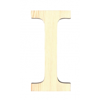 14001089 - 5414135034451 - Artémio - Alphabet en bois 11,5cm Lettre I