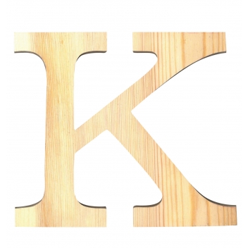 14001091 - 5414135034475 - Artémio - Alphabet en bois 11,5cm Lettre K