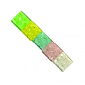 Mosaique Paillette Jelly pastel 1 x 1 cm