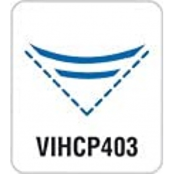 VIHCP403 - 5414135131495 - Artémio - Perforatrice de coin Croissant 2,5 cm