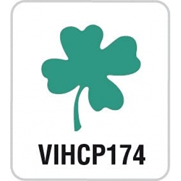 VIHCP174 - 5414135130924 - Artémio - Perforatrice à levier Trèfle 1,2 cm