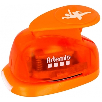 VIHCP204 - 5414135130160 - Artémio - Perforatrice à levier danseuse Ballerine 2,5 cm - 3