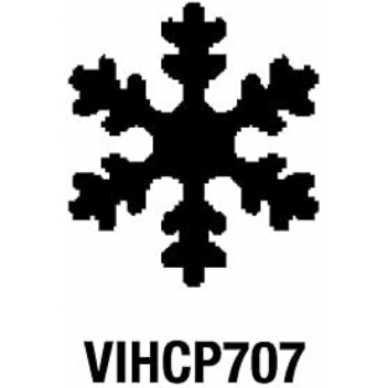 VIHCP707 - 5414135131976 - Artémio - Perforatrice à levier Flocon 7,6 cm