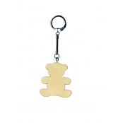 Porte-clés en bois Nounours