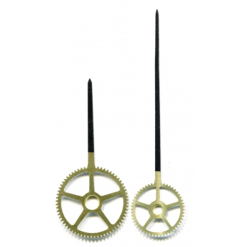 14001522 - 5414135038428 - Artémio - Aiguilles pour horloge Engrenages 10 et 7 cm
