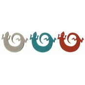 Motif en feutrine Lézard n°2