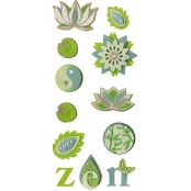 Motif en feutrine Zen