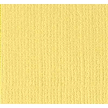 11110426 - 0870709003400 - Bazzill Basics paper - Papier texture toile Lemonade 30,5 cm