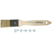 Brosse pour vernis N°30 (30 mm) poils synthétiques