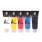 Peinture acrylique mate 5 tubes 75 ml