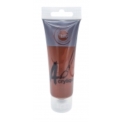 Peinture acrylique mate marron tube 75 ml