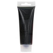 Peinture acrylique mate noir tube 75 ml