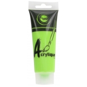 Peinture acrylique mate vert clair tube 75 ml