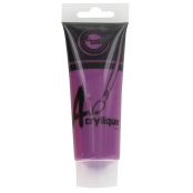 Peinture acrylique mate violet tube 75 ml