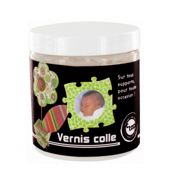 5000 - 3700443550007 - MegaCrea DIY - Vernis colle 250 ml - France