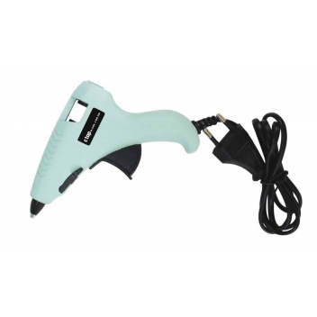 4588 - 3700443545881 - MegaCrea DIY - Pistolet à colle (glue gun) vert 13 cm + 2 bâtons