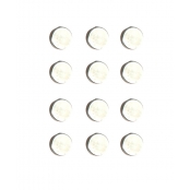 Aimants forts aspect métal Ø 0,5 cm x12 pièces
