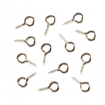 1179 - 3700443511794 - MegaCrea DIY - Crochet piton à visser Parfait pour le modelage x50 pièces