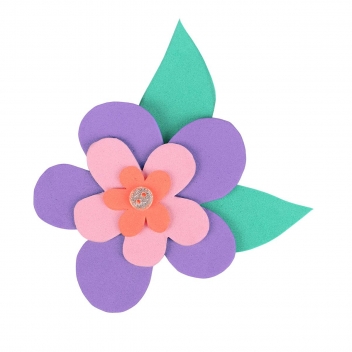 4006 - 3700443540060 - MegaCrea DIY - Mousse EVA thermoformable Caoutchouc 10 Couleurs pastel - 6