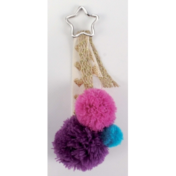4352 - 3700443543528 - MegaCrea DIY - Pompons S M L de 1,5 à 5,5 cm Assortiment 45 pièces
