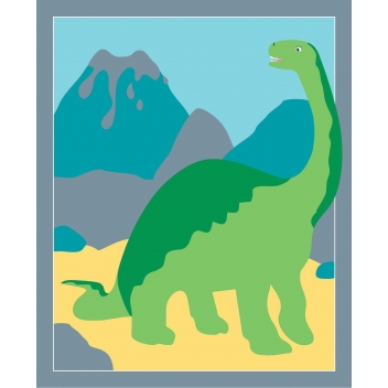 8404 - 3700443584040 - MegaCrea DIY - Cartes sable ou paillette Dinosaures x 6 pièces Activités Enfant - 6