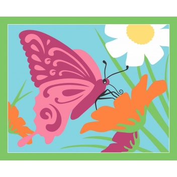 8402 - 3700443584026 - MegaCrea DIY - Cartes sable ou paillette Printemps x 6 pièces Activités manuelles Enfant - 6