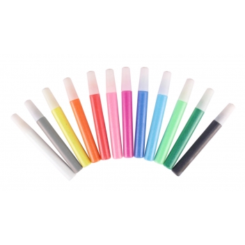 8406 - 3700443584064 - MegaCrea DIY - Sable fin coloré 12 tubes Idéal pour carte à sable 20 g