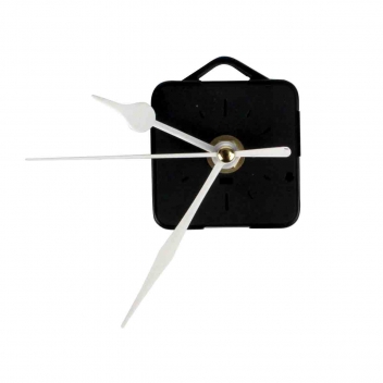4206 - 3700443542064 - MegaCrea DIY - Mécanisme horloge canon 1,5 cm + 3 jeux aiguilles - 2