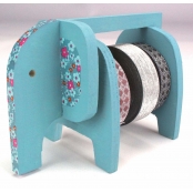 Distributeur en bois pour masking tape Eléphant 11,5 cm