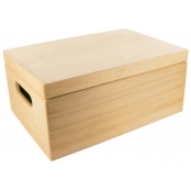 Boite rangement en bois 29,5 x 19 x 13 cm