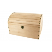 Coffre de pirate en bois 53 x 37 x 29 cm